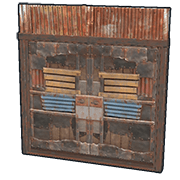 Sheet Metal Double Door